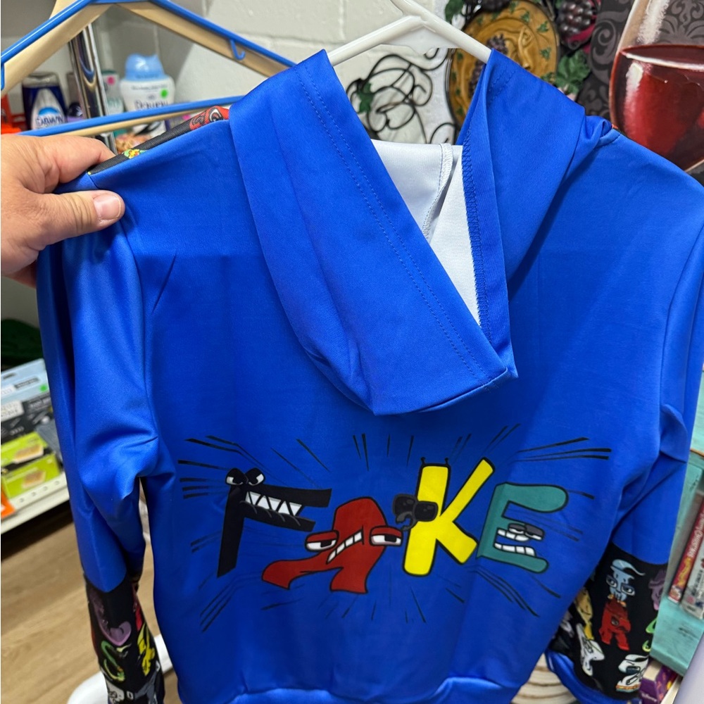 Alphabet kids jacket